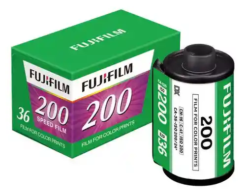Rollo Pelicula Fotografica Fujifilm Asa 200 Color