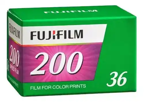 Rollo Pelicula Fotografica Fujifilm Asa 200 Color