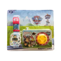 Set Reloj Camara Personajes Infantiles