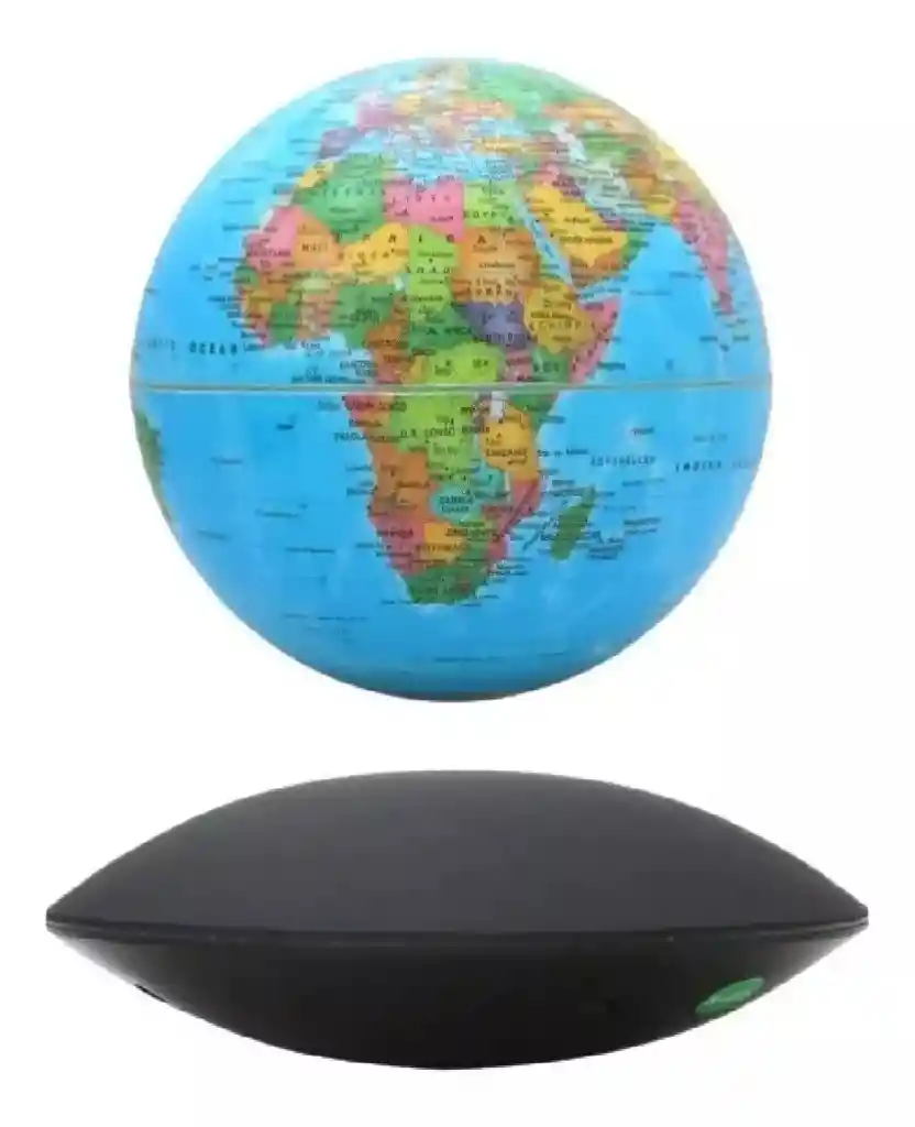 Lampara Led Globo Terraqueo Flotante Mundo Levitador 3d