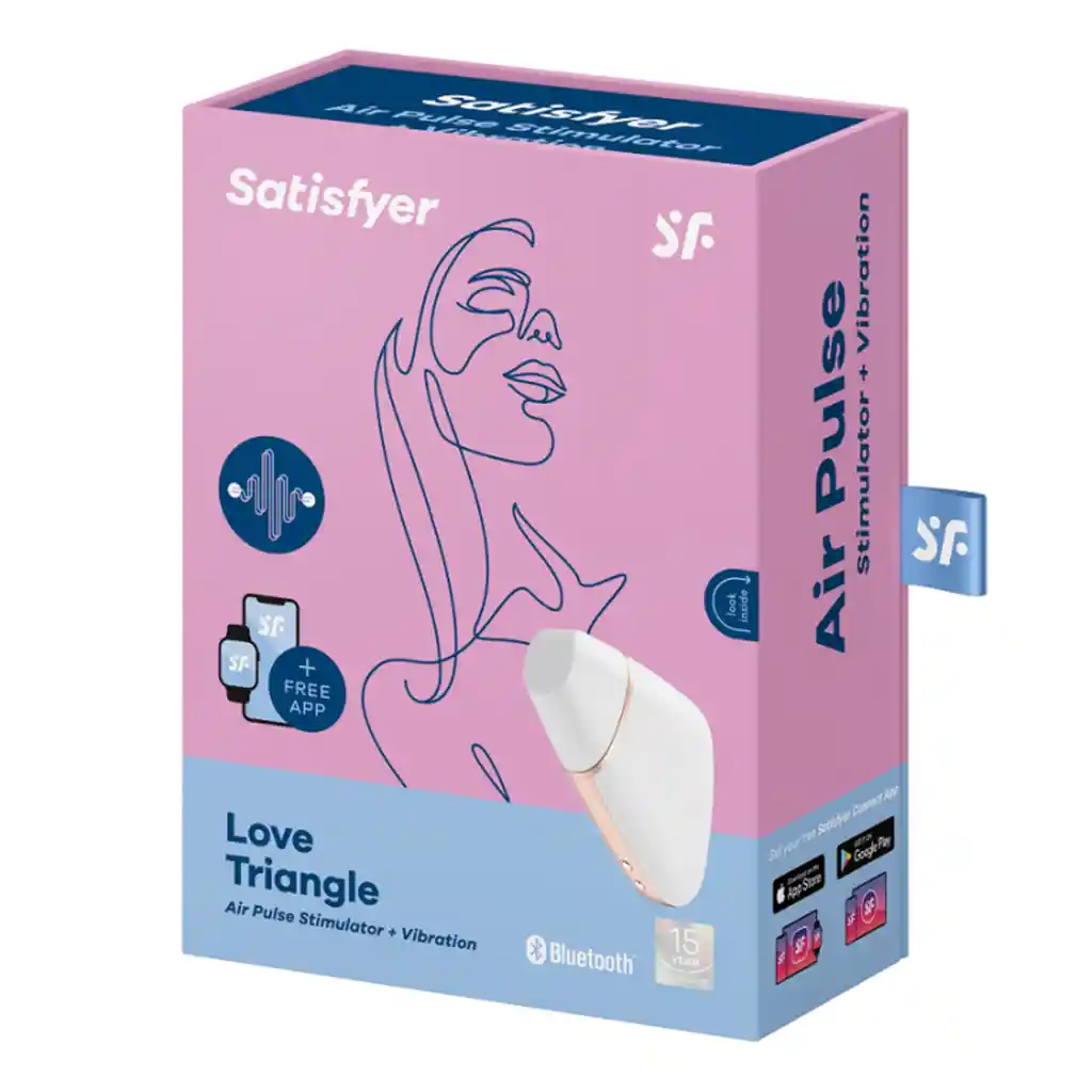 Satisfyer Love Triangle Blanco