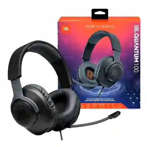 Diadema Jbl Quantum 100 Negra Original