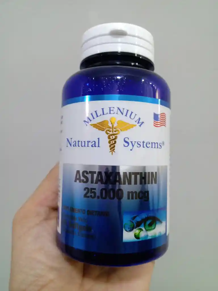 Astaxanthin 25000 Mcg