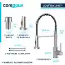 Llave Monomando Lavaplatos Flexible Griferia Cocina Coreaqua