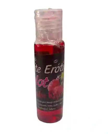 Aceite Caliente Sabor A Frutos Rojos