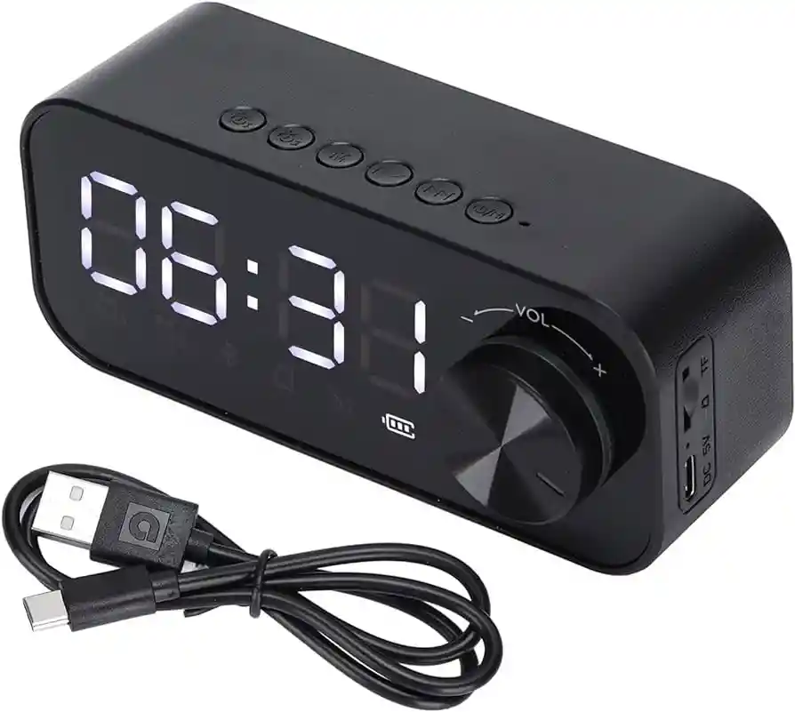 Radio Reloj Despertador Bluetooth Fm Pantalla B126