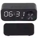 Radio Reloj Despertador Bluetooth Fm Pantalla B126