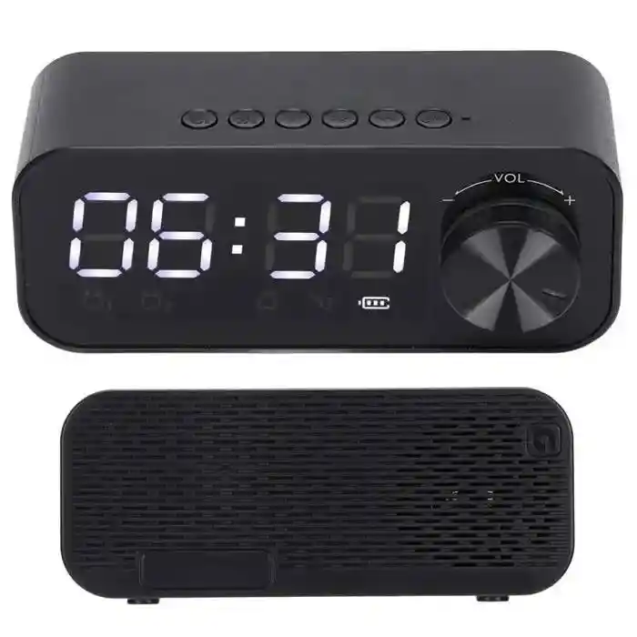 Radio Reloj Despertador Bluetooth Fm Pantalla B126