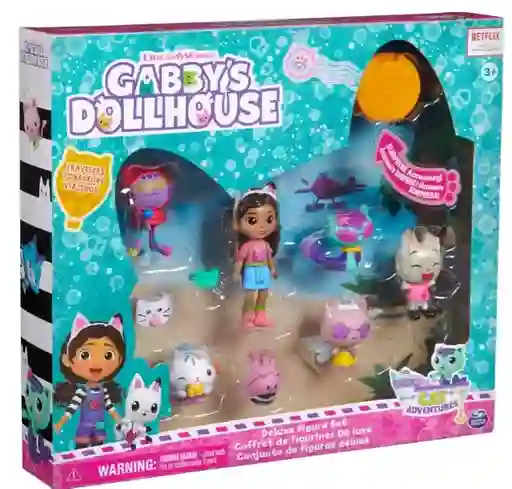 Muñeca Gabby's Doll House Gabby's Dollhouse Set Figuras De L