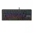 Teclado Mecanico Gamer Cybeat Español Blue Antighost Luz