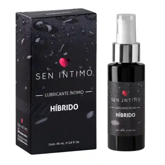 Lubricante Hibrido Sen Intimo Silicona Y Base De Agua