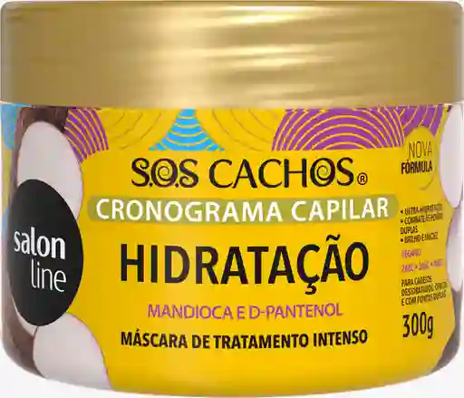 Salon Line S.o.s. Cachos Cronograma Capilar Hidratación 300 G
