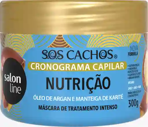 Salon Line S.o.s. Cachos Cronograma Capilar Nutrición 300 G