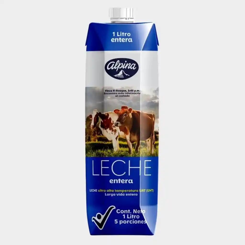 Leche Alpina Entera 1l