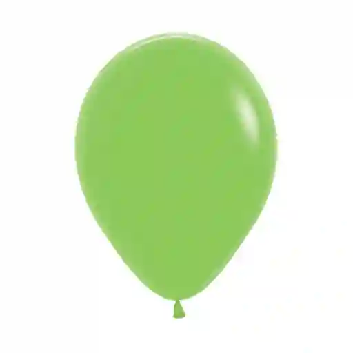 Bombas Globos R12 Fashion Verde Lima Paquete X 10 Und Sempertex