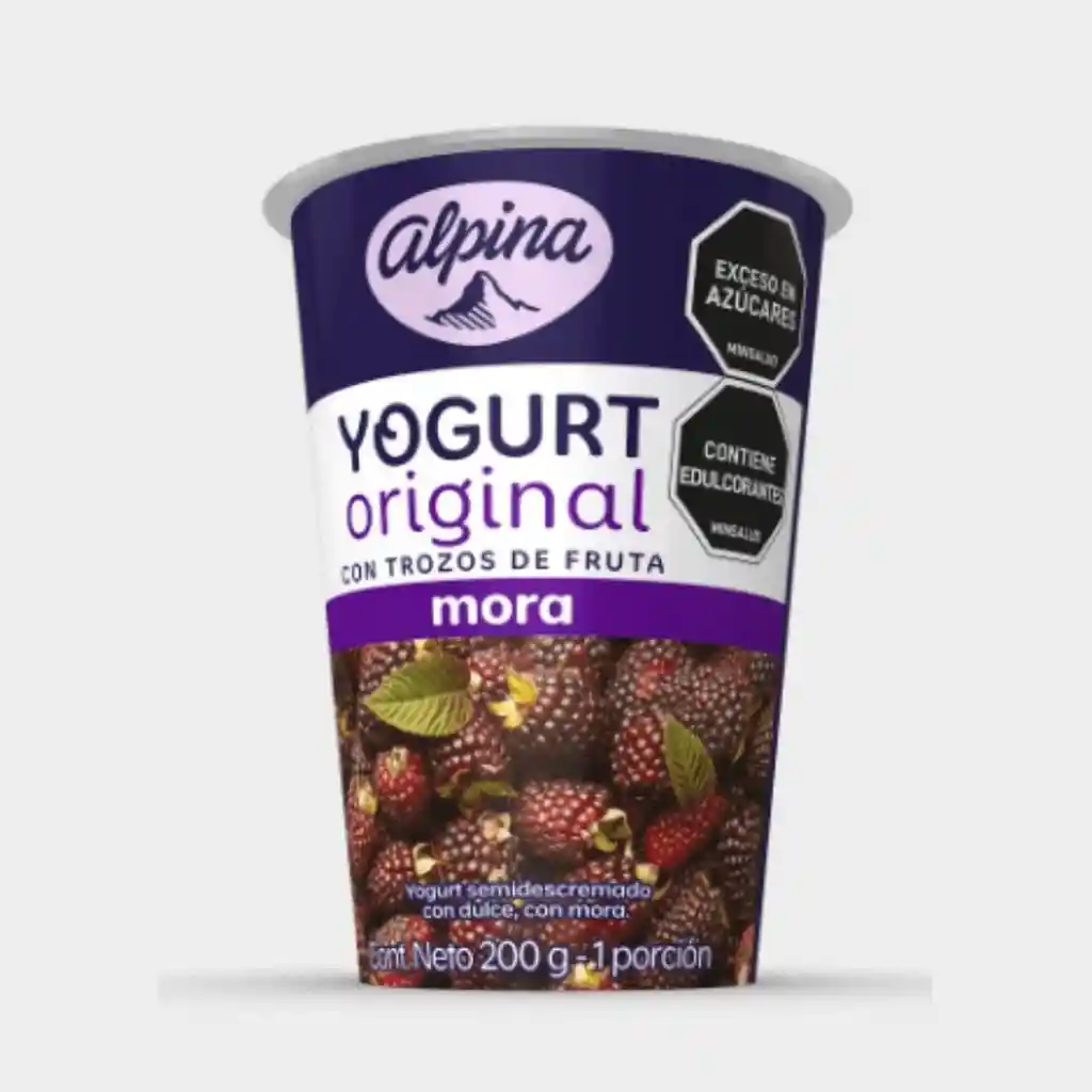 Yogurth Alpina Original Mora