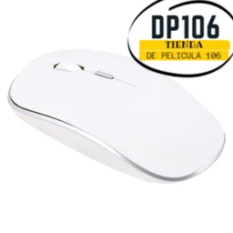 Mouse Inalambrico Recargable Blanco