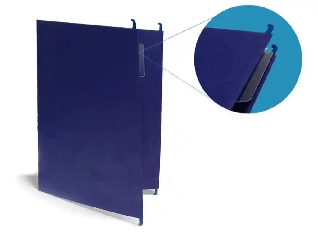 Carpeta Colgante Azul