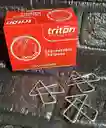 Clips Mariposa Metalico Triton X50 Unidades
