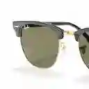 Rayban Clubmaster 3016 W0365 Marco Negro Lente Verde Gafas Sol Ray Ban - M