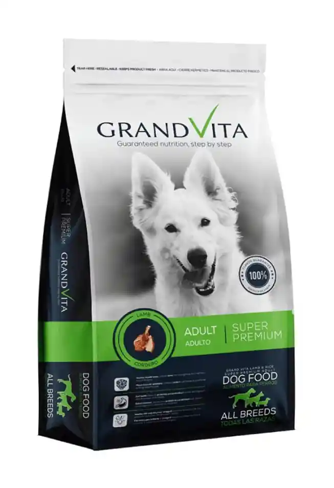 Grand Vita Adulto Cordero 15kg