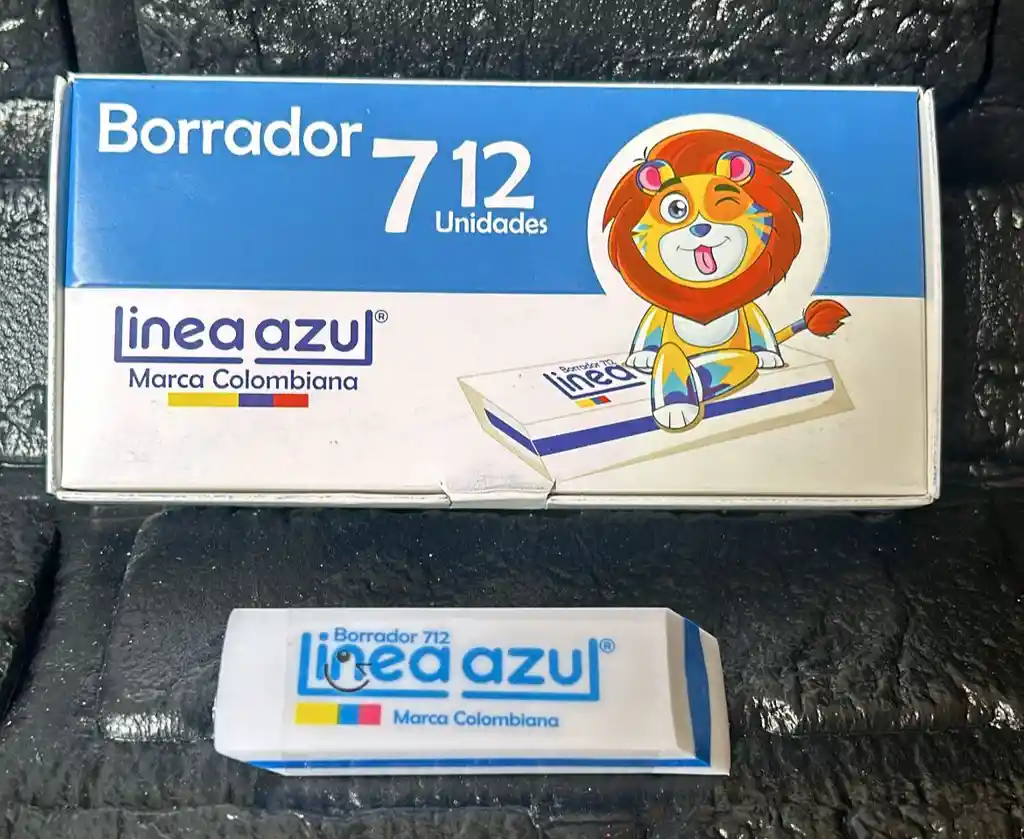 Borador Linea Azul 712 Unidad