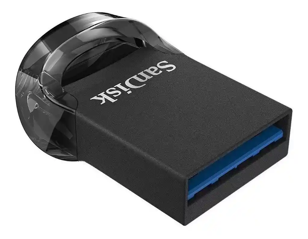 Memoria Flash Usb Sandisk Ultra Fit 128gb 3.1 Gen 1 Negro