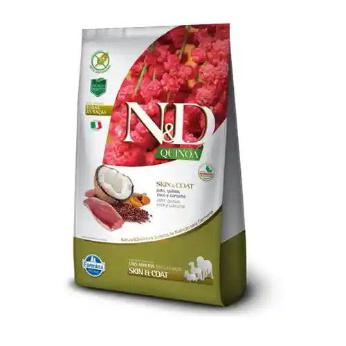 Nyd Alimento Seco Para Perro Skin And Coat Todas Las Razas De Quinua 10.1kg