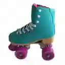 Patines Roller Natura Mujer Ajustables Con Frenos