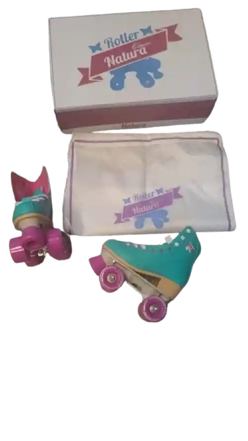 Patines Roller Natura Mujer Ajustables Con Frenos