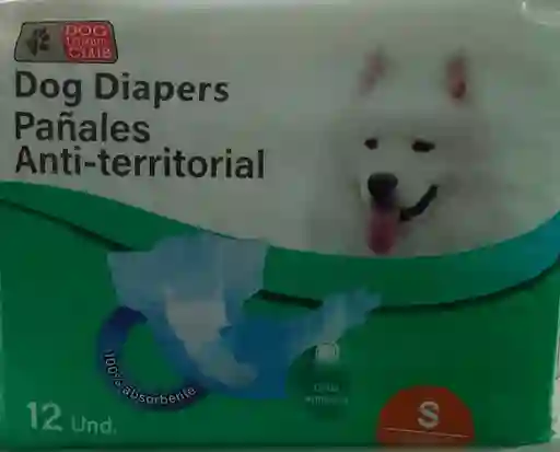 Pañales Dog Diapers Anti-territorial 12 Ud Talla S
