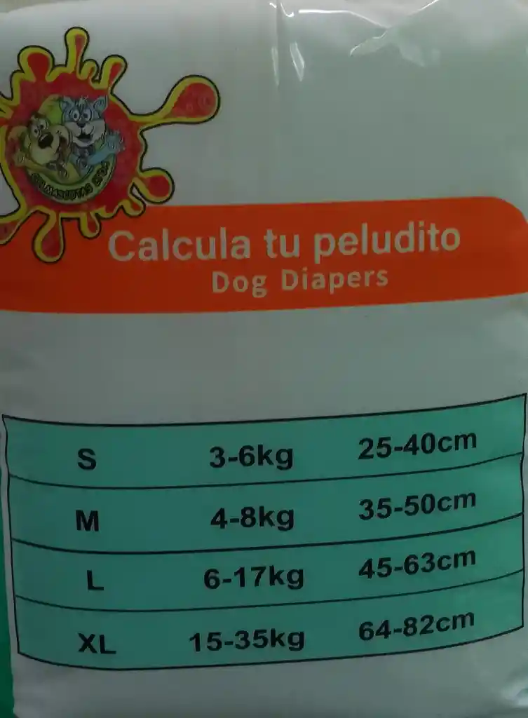 Pañales Dog Diapers Anti-territorial Talla M 12 Uds