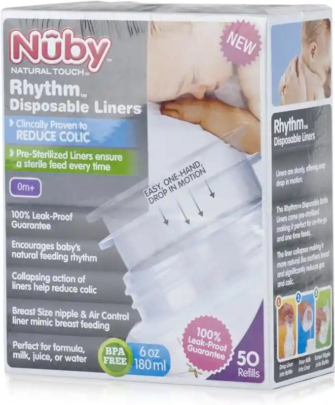 Nuby Bolsas Desechables Anticolic *50 Unidades