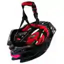 Casco Semiprofesional Original Para Patines Y Ciclismo Negro/fucsia