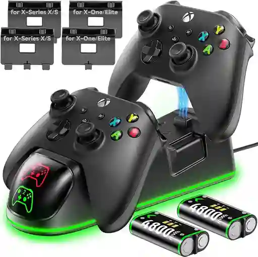 Cargador Dual Chargung Dock Xbox One/ Series X/ S