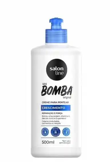 Salon Line S.o.s. Bomba Crema Para Peinar Fuerza Y Poder 500 Ml