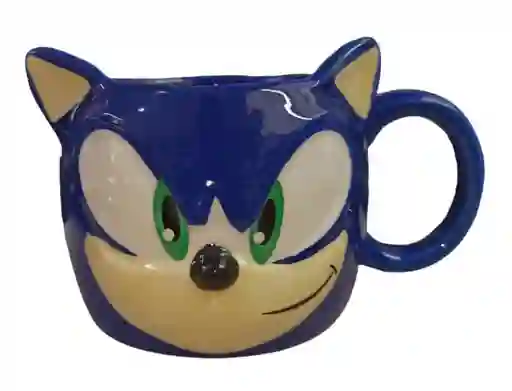 Mug Taza Pocillo Vaso Ceramica Motivo Sonic