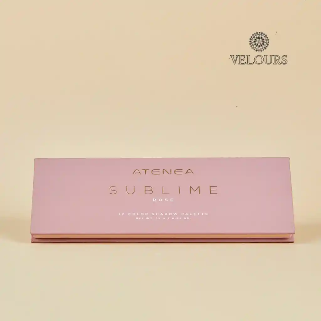 Paleta De Sombras Rose 12 Tonos Sublime