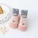 Zapatos Media Suela Silicona 18-24m Antideslizante Bebes Y Niños