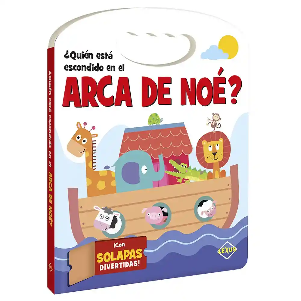 Libro Didáctico Quien Se Esconde Arca De Noe Solapas Niños