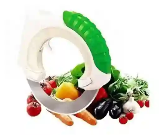 Cuchillo Circular Cortador Redondo Giratorio De Cocina