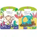 Libro Didáctico Sorpresas En La Selva Solapas Niños Bebes