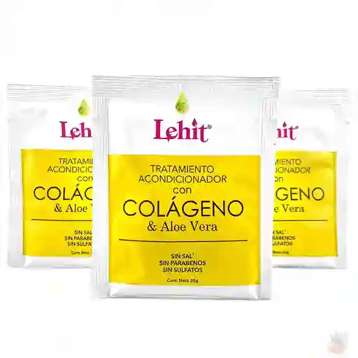 Tratamiento Acondicionador Con Colageno Lehit