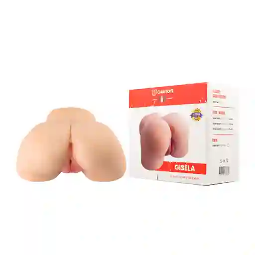 Masturbador Masculino Gisela Realista Piel - Camtoyz (ano Y Vagina)