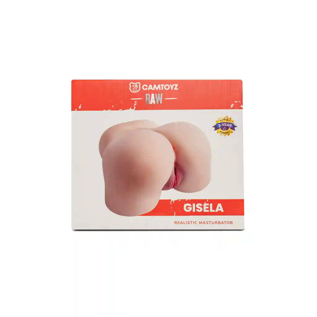 Masturbador Masculino Gisela Realista Piel - Camtoyz (ano Y Vagina)