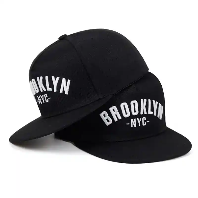 Gorra Brooklyn Nyc Unisex Negra