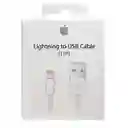 Cable Iphone Usb Lightning, 1 Metro. Carga Rápida