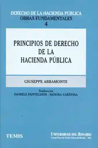 Principios de Derecho de La Hacienda Pública