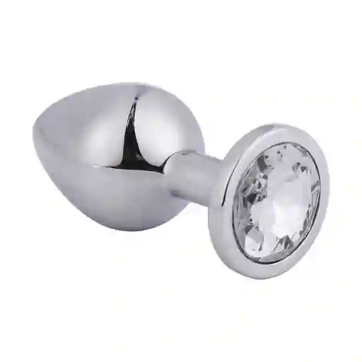 Plug Anal Metalico Rómulo Talla S Joya Clear