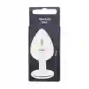 Plug Anal Metalico Rómulo Talla S Joya Clear